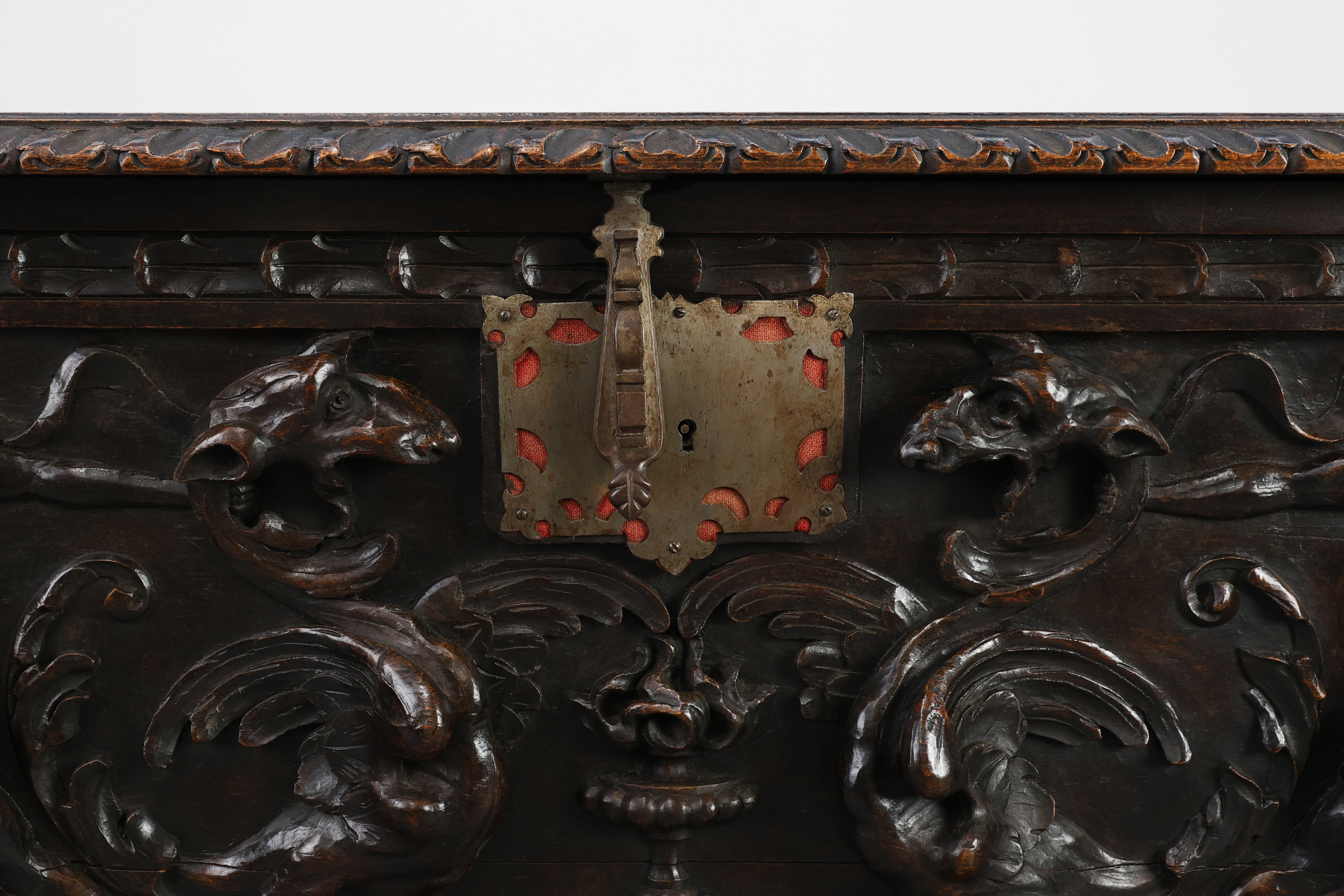 French Neo‑Renaissance Oak Blanket Chest, 19th Centurythumbnail